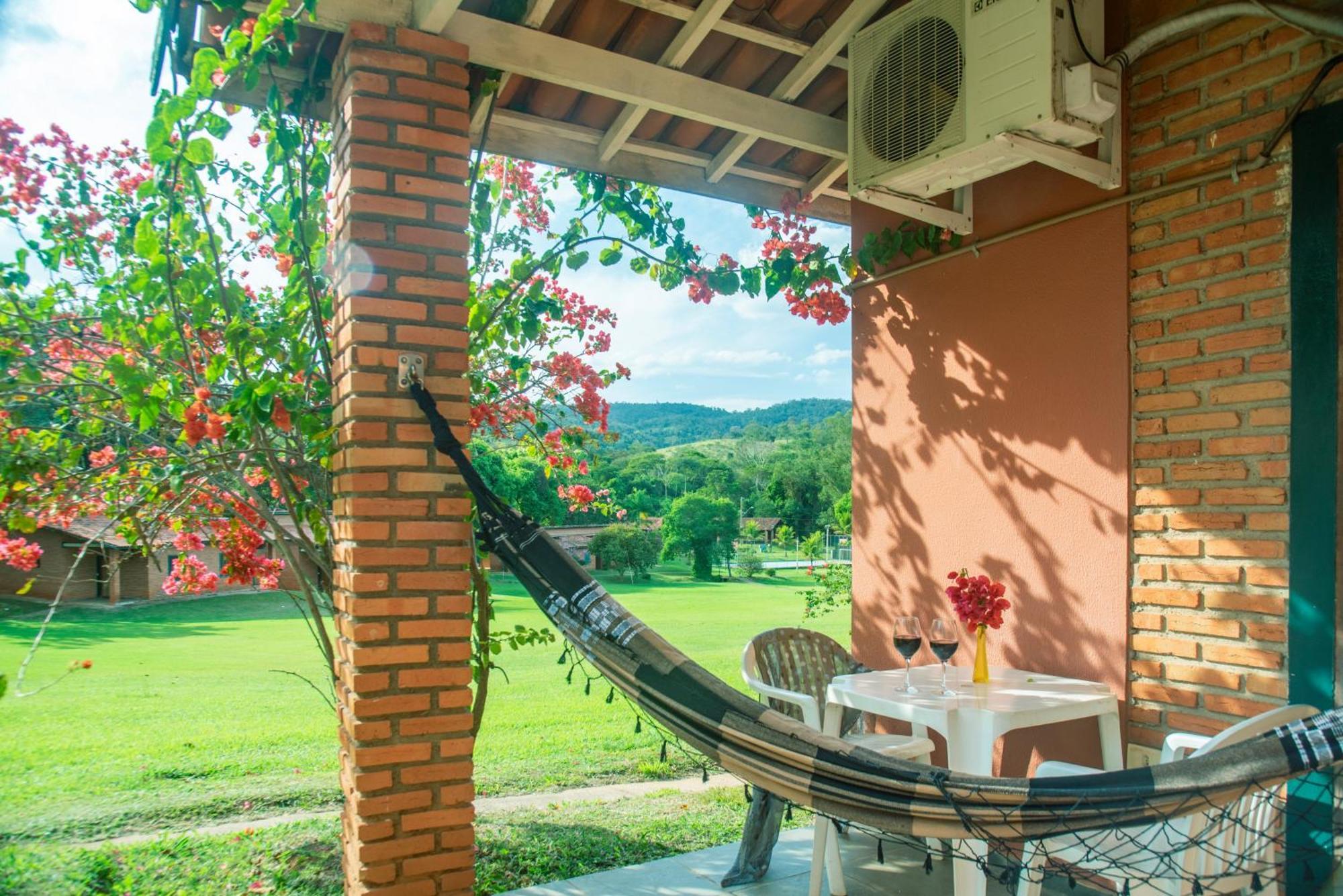 Hotel Fazenda Reviver Araçoiaba da Serra Kültér fotó