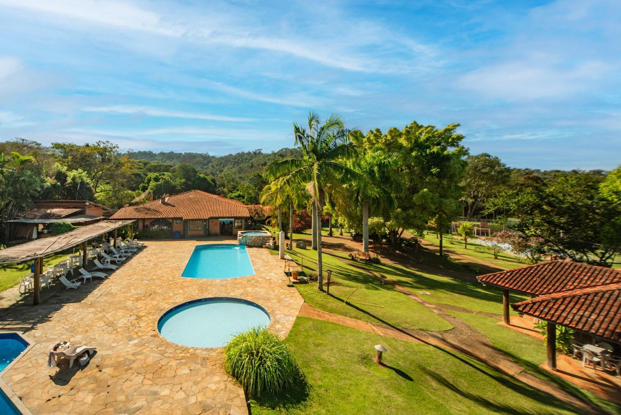 Hotel Fazenda Reviver Araçoiaba da Serra Kültér fotó