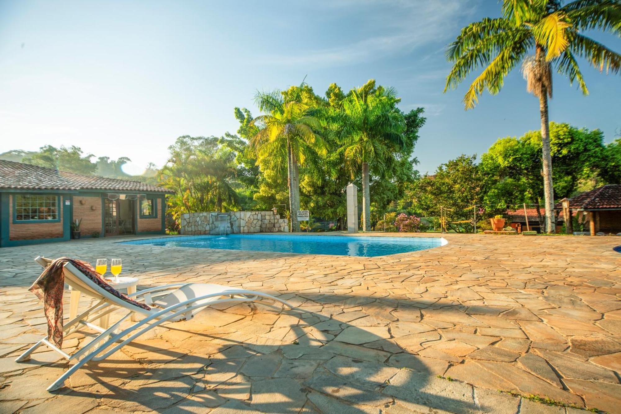 Hotel Fazenda Reviver Araçoiaba da Serra Kültér fotó