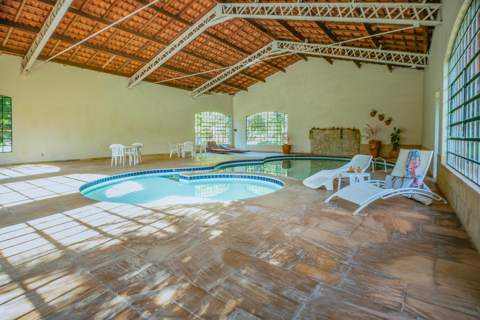 Hotel Fazenda Reviver Araçoiaba da Serra Kültér fotó
