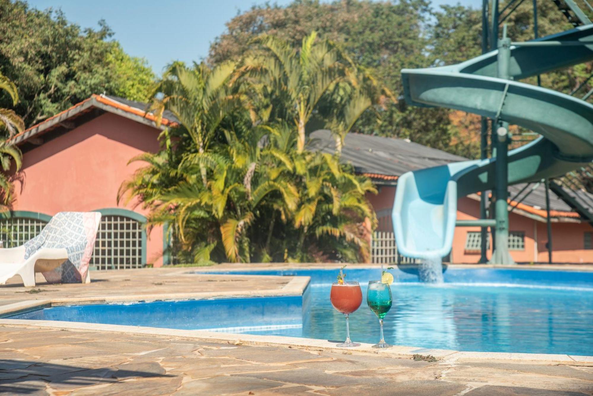 Hotel Fazenda Reviver Araçoiaba da Serra Kültér fotó